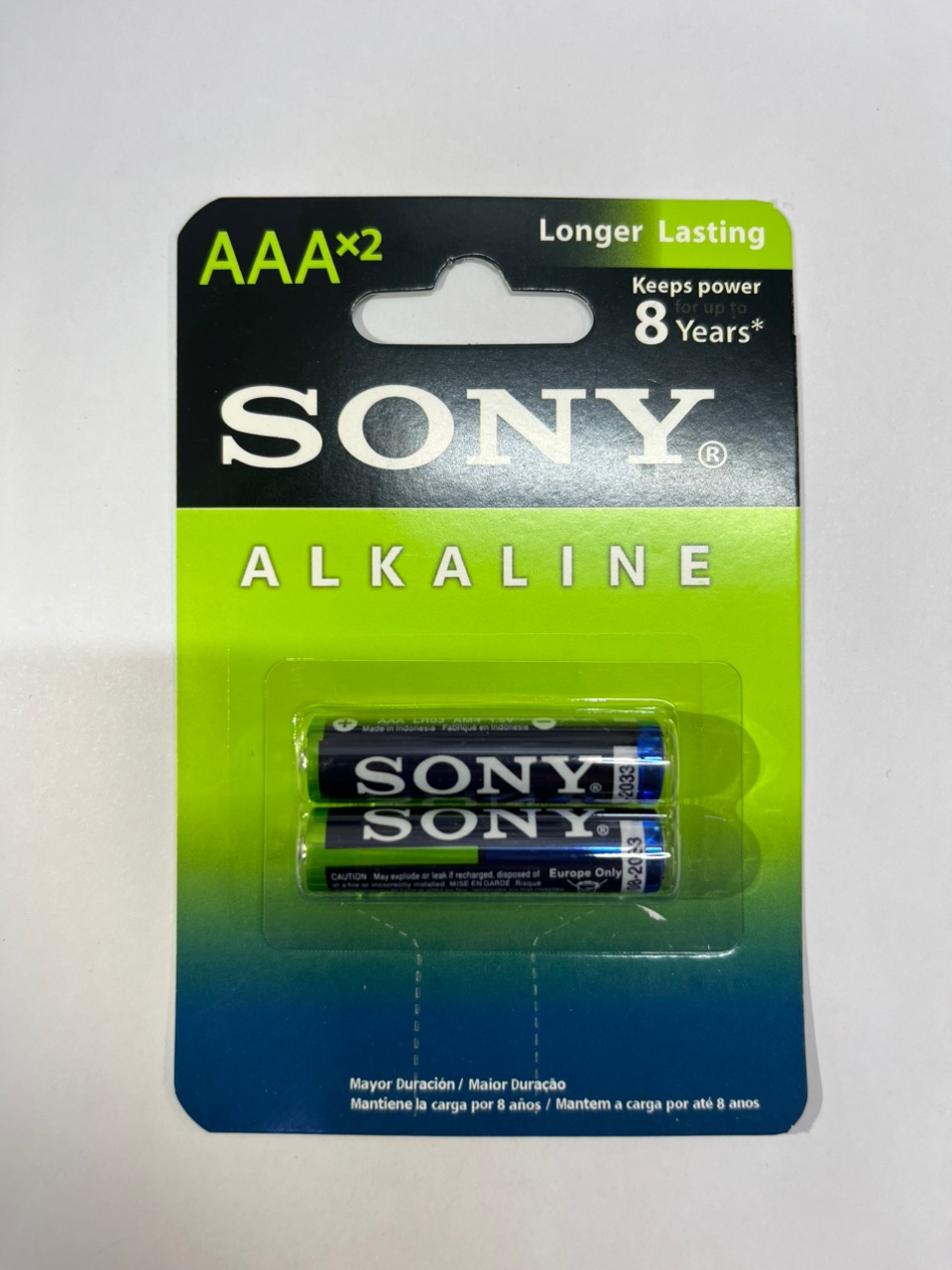 باتری سونی آلکالین قلمی و نیم قلمی SONY