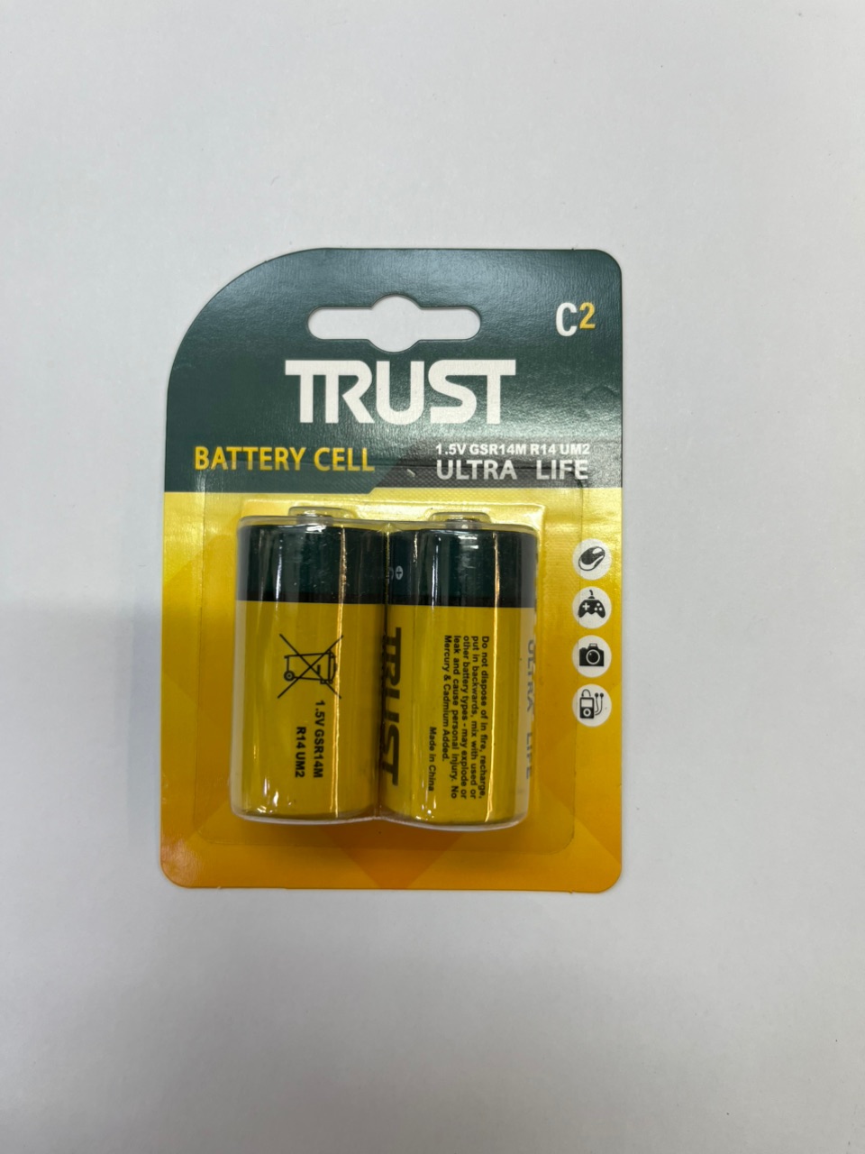 باتری تراست TRUSTسایز C